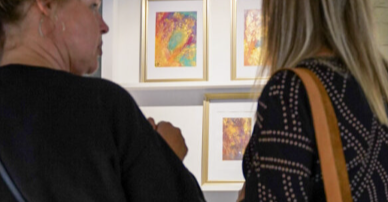 Eröffnung der neuen Ausstellung blooming Gallery