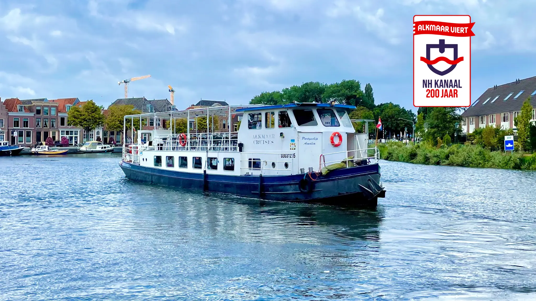 Stap aan boord en vier 200 jaar Noordhollandsch Kanaal: gratis vaartocht met gids