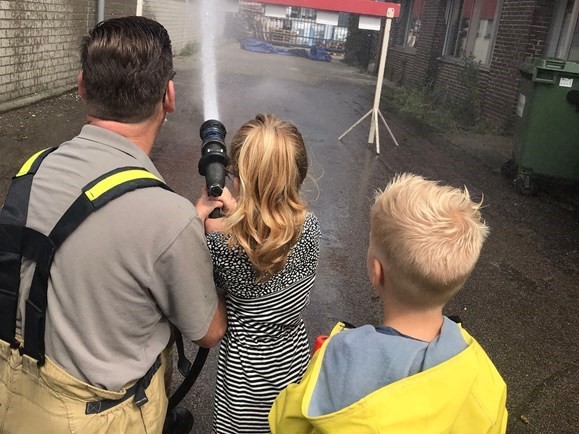 Brandweeroefening