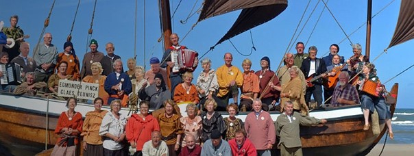 Optreden van de Zaalneelden 