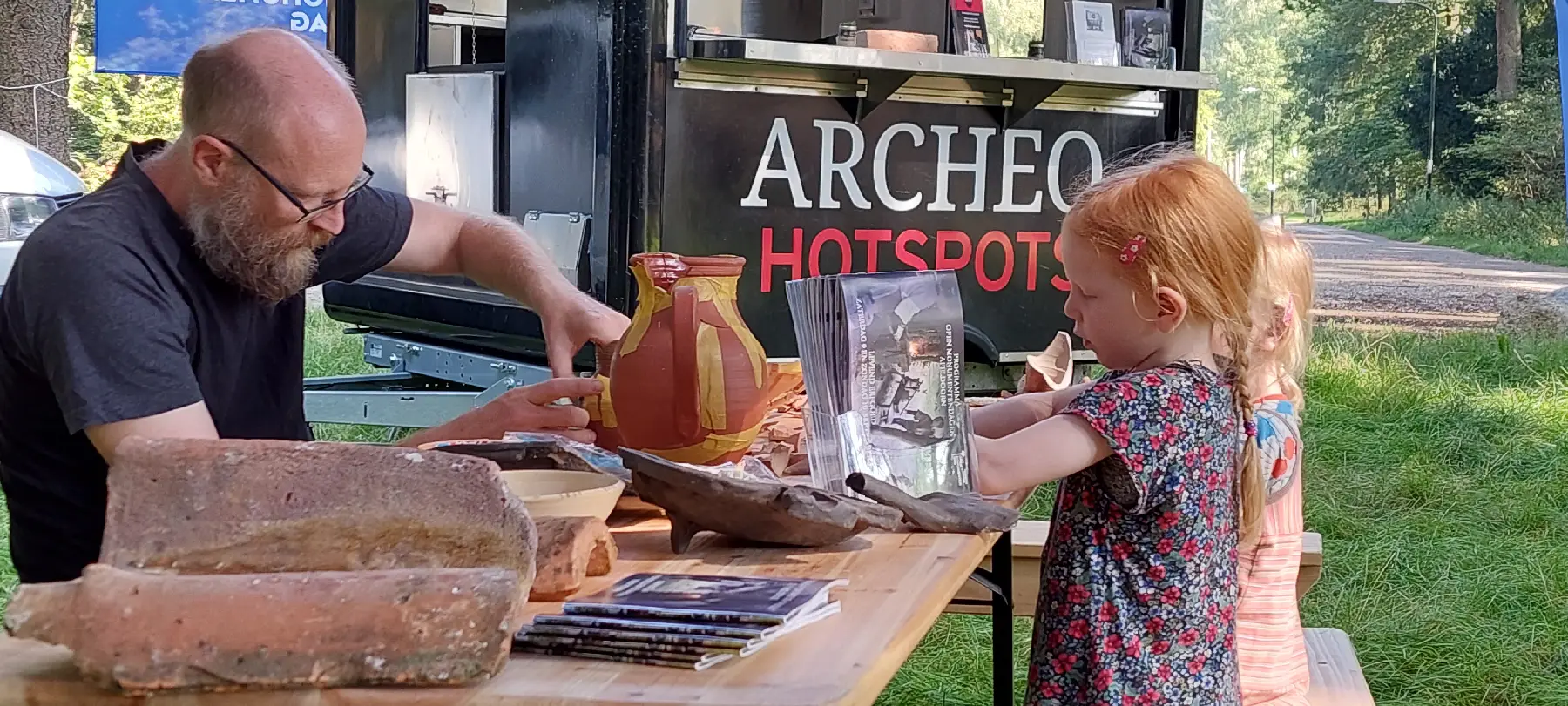 Archeologiedagen in Sprengenpark