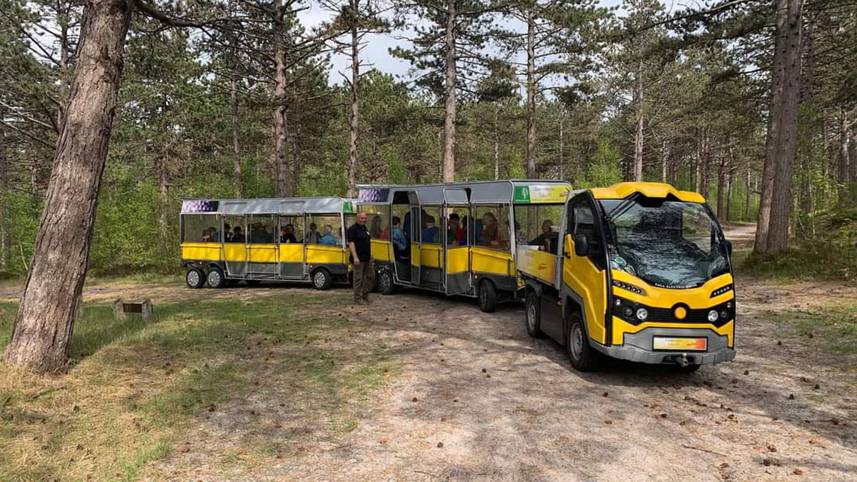 Met de Zonnetrein door de Schoorlse Duinen