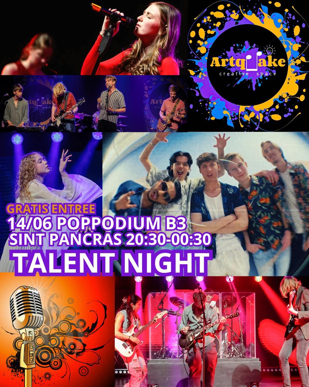 Artquake Talent Night