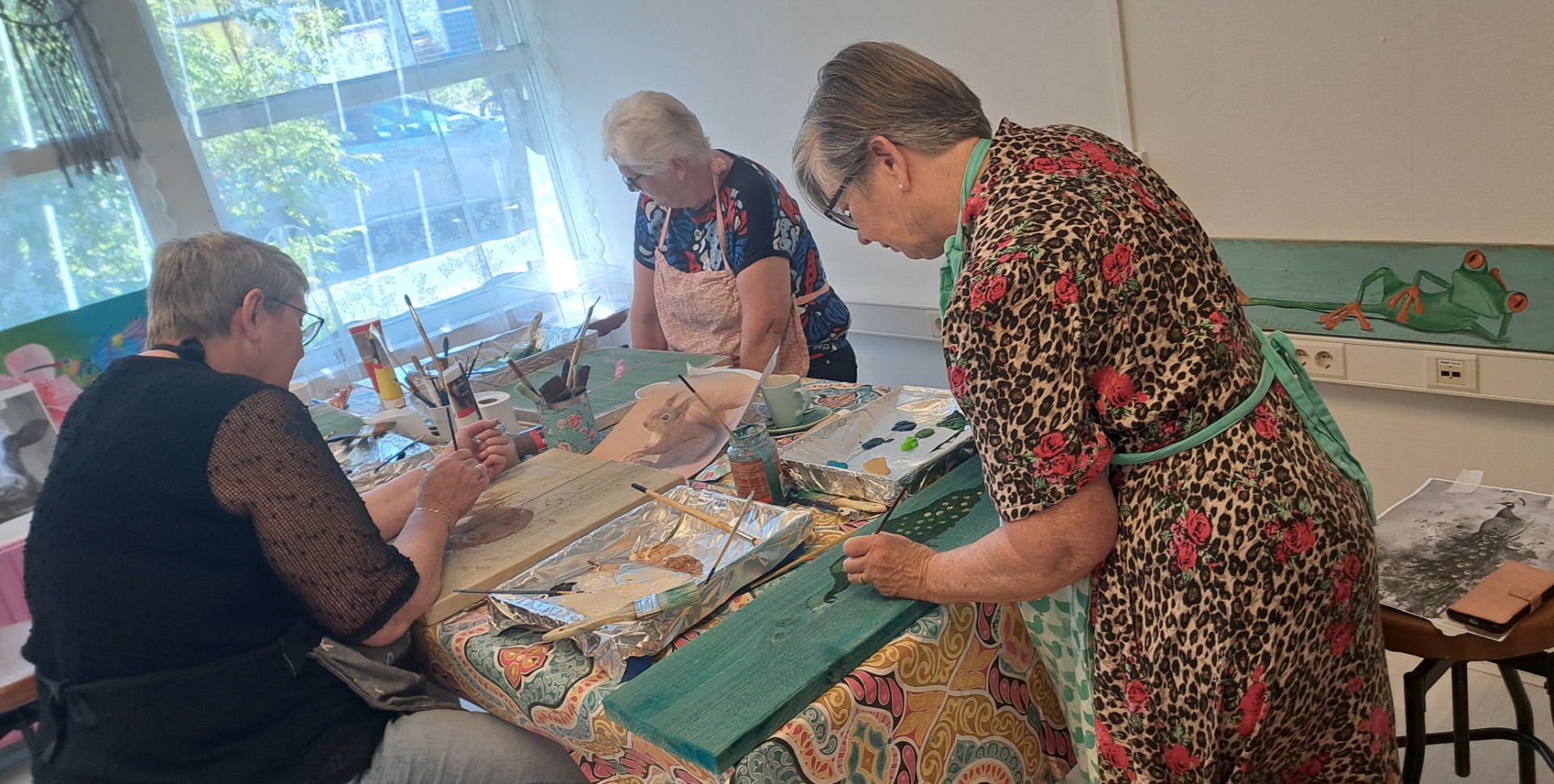 Workshop Steigerhout schilderen voor volwassenen