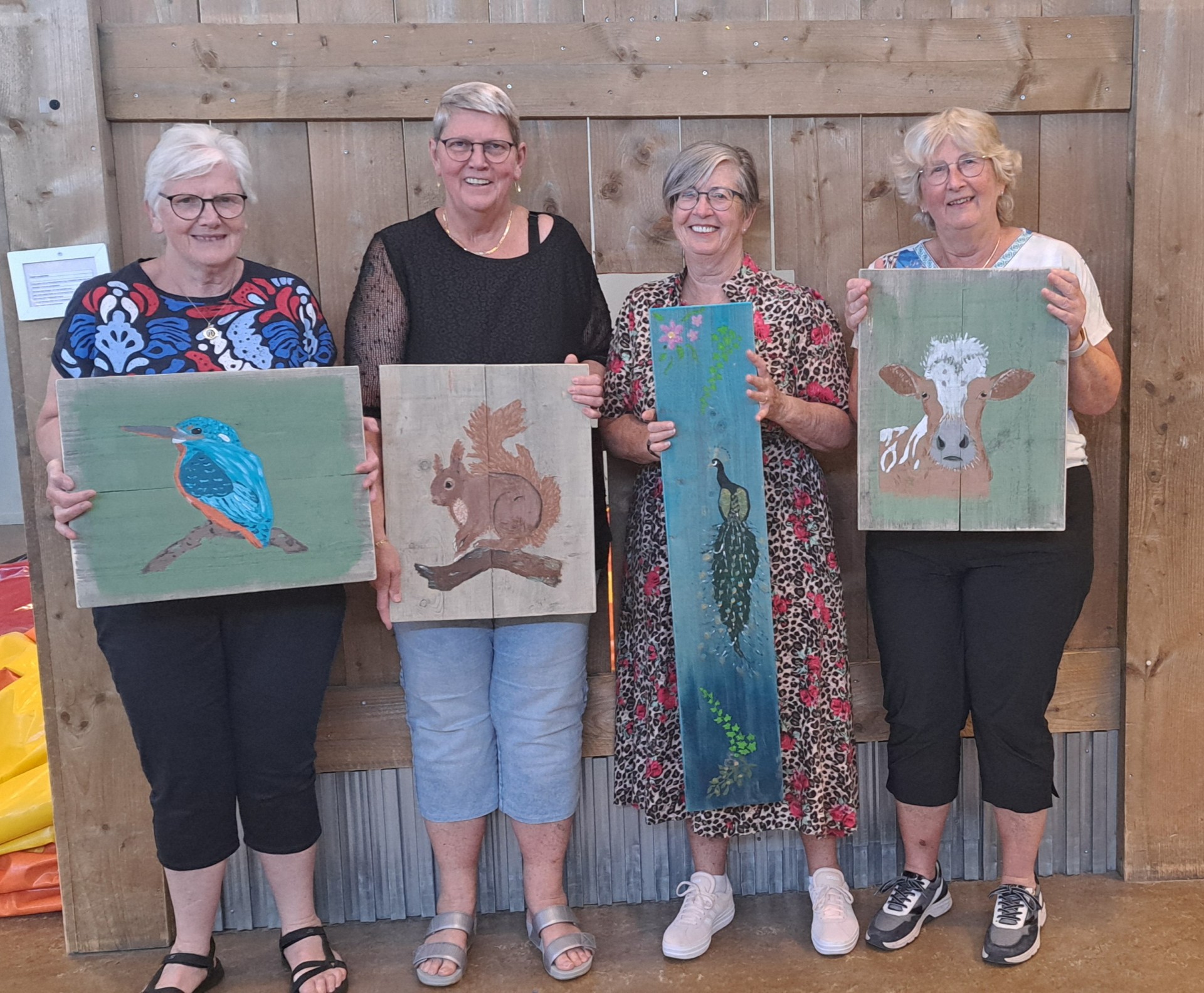 Workshop Steigerhout schilderen voor volwassenen