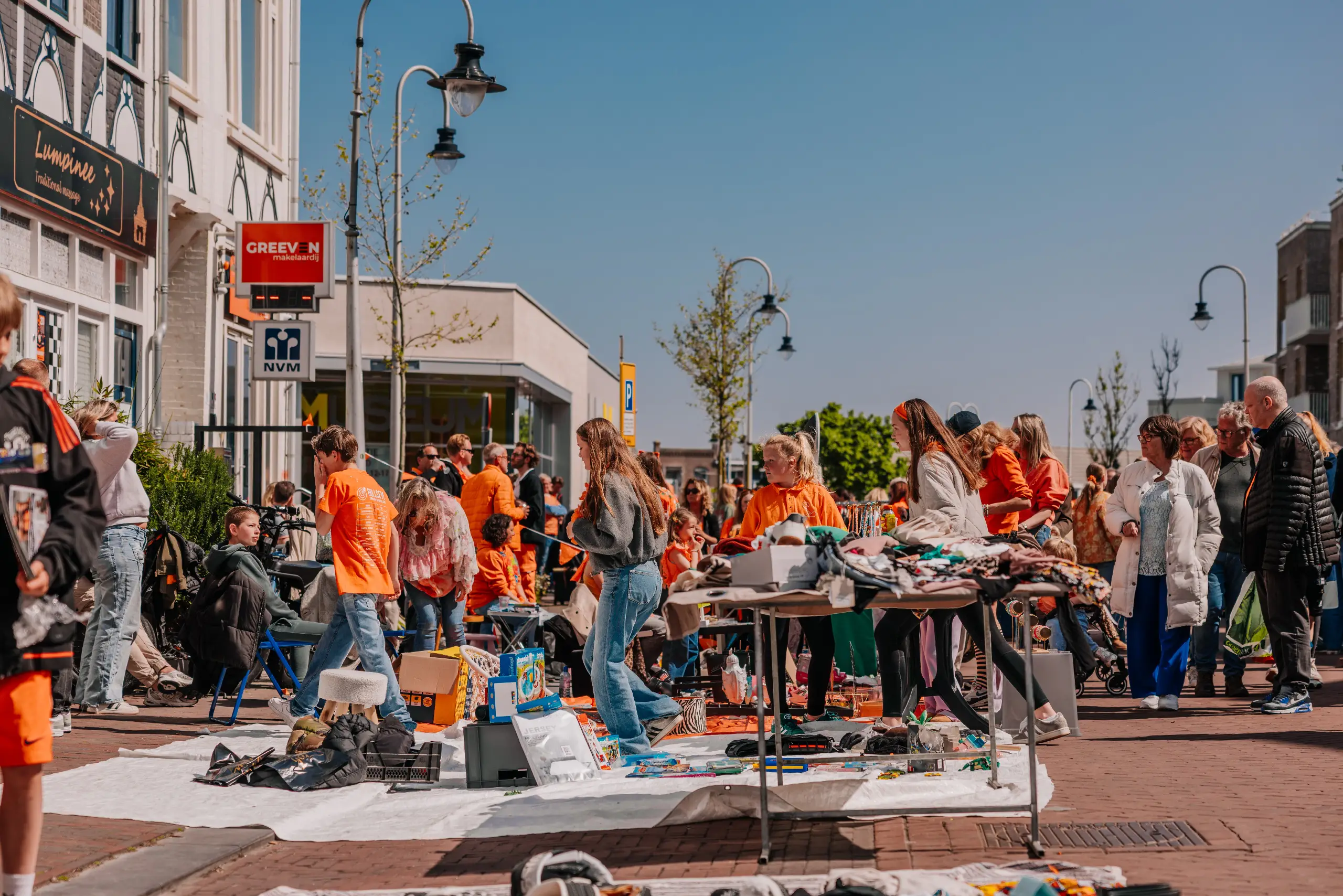 Vrijmarkt in Zandvoort 