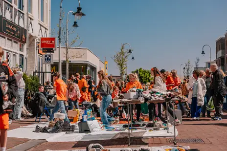 Vrijmarkt in Zandvoort 