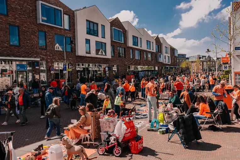Vrijmarkt in Zandvoort 