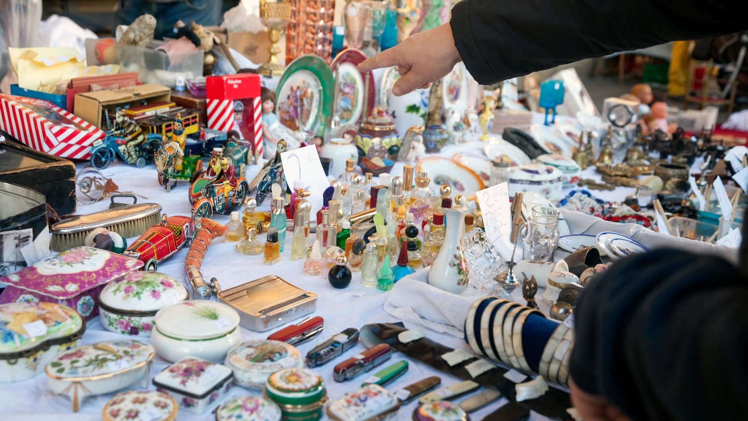 Jaarlijkse rommelmarkt