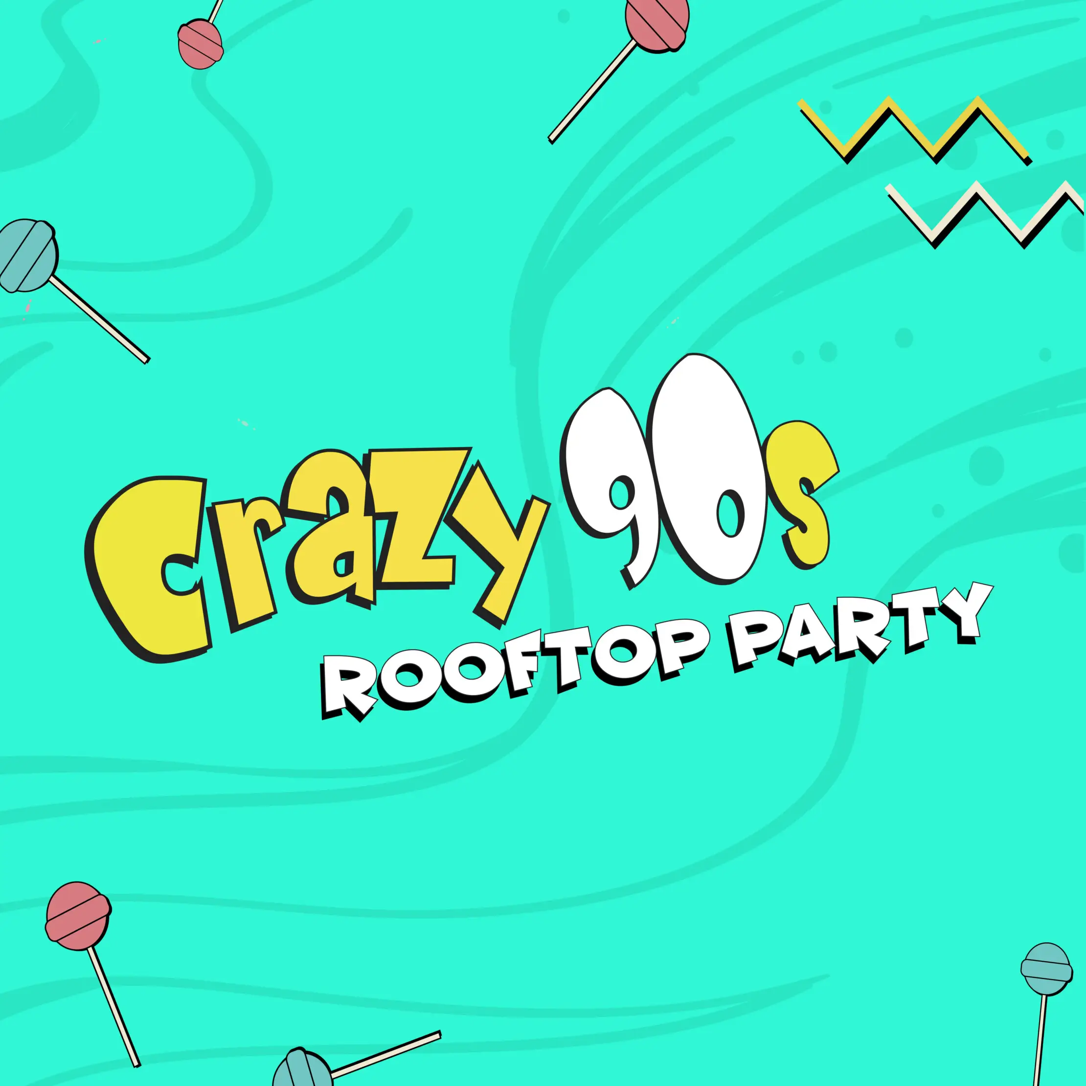 CRAZY 90s Rooftop Party!