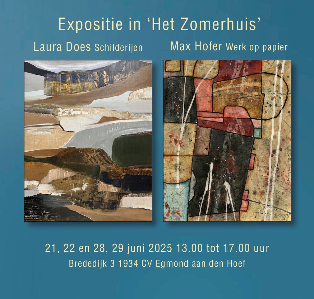 Kunstexpositie in 'Het Zomerhuis' 
