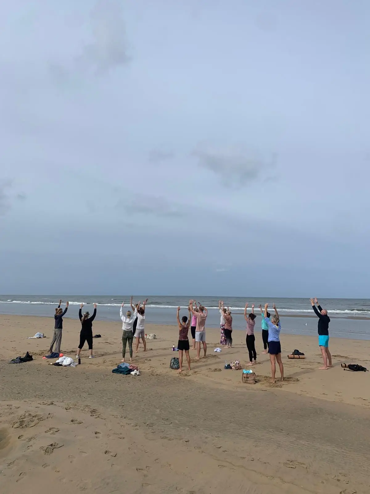 Essentrics on the Beach