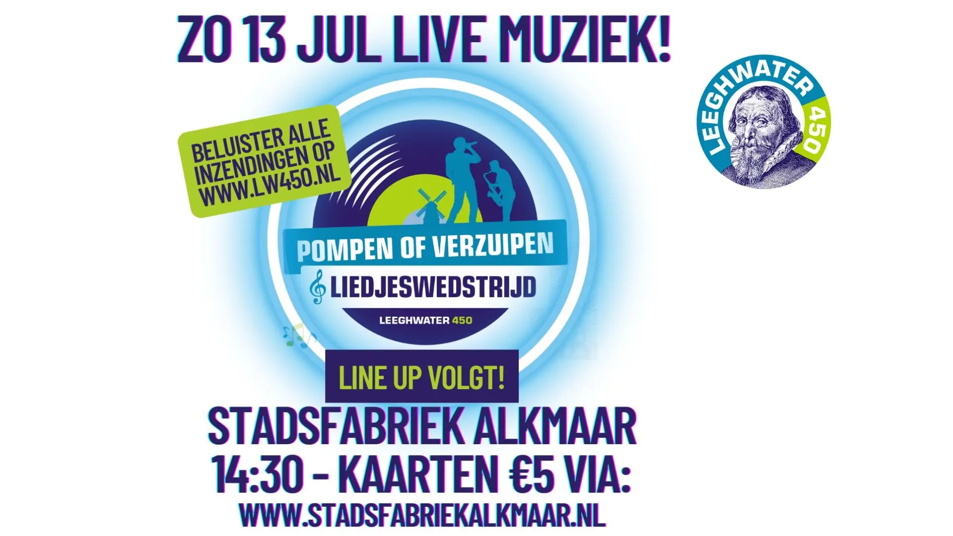 Pompen of Verzuipen Liedjeswedstrijd LIVE