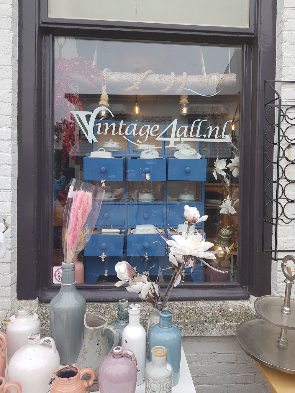 Etalage winkel Vintage4all