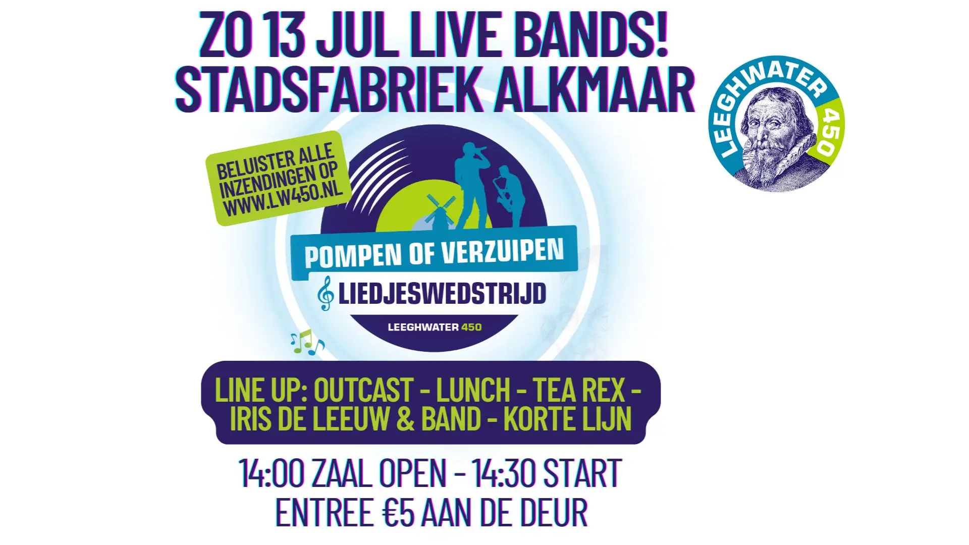Pompen of Verzuipen Liedjeswedstrijd LIVE