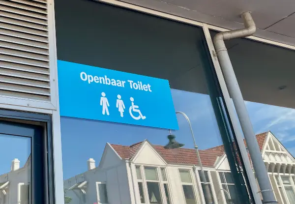 openbaar toilet centrum zandvoort