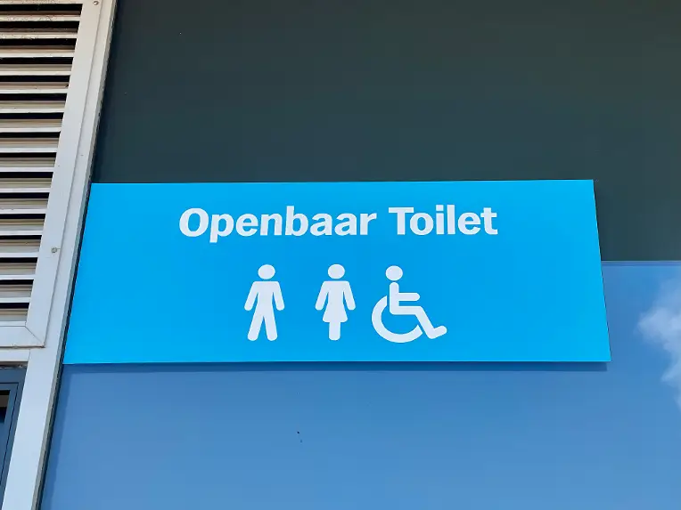 Openbaar toilet centrum zandvoort