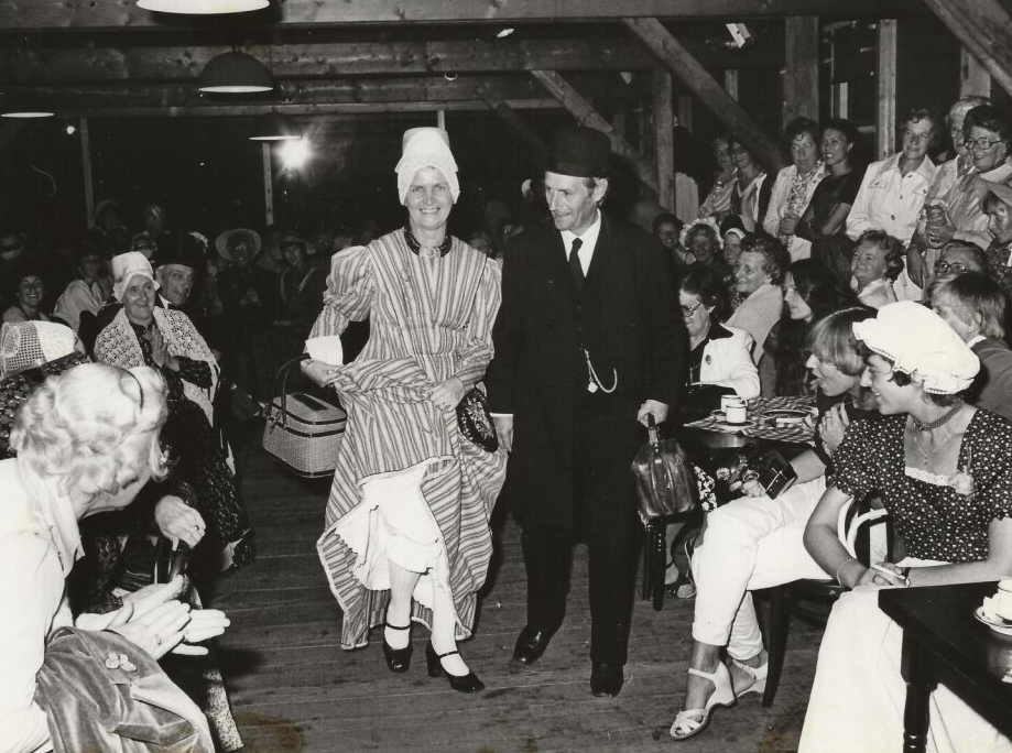 Historische modeshow