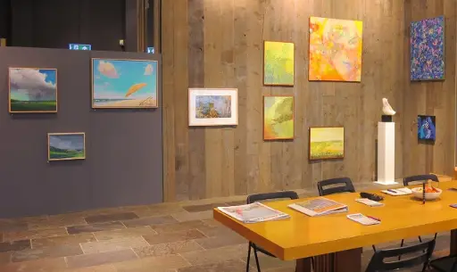 Kunst in de Oranjerie