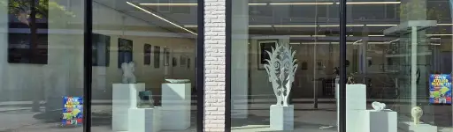 Kunst in de Oranjerie