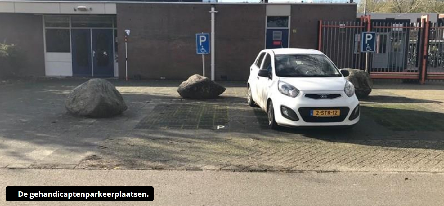 Gehandicaptenparkeerplaats Molenweidtje