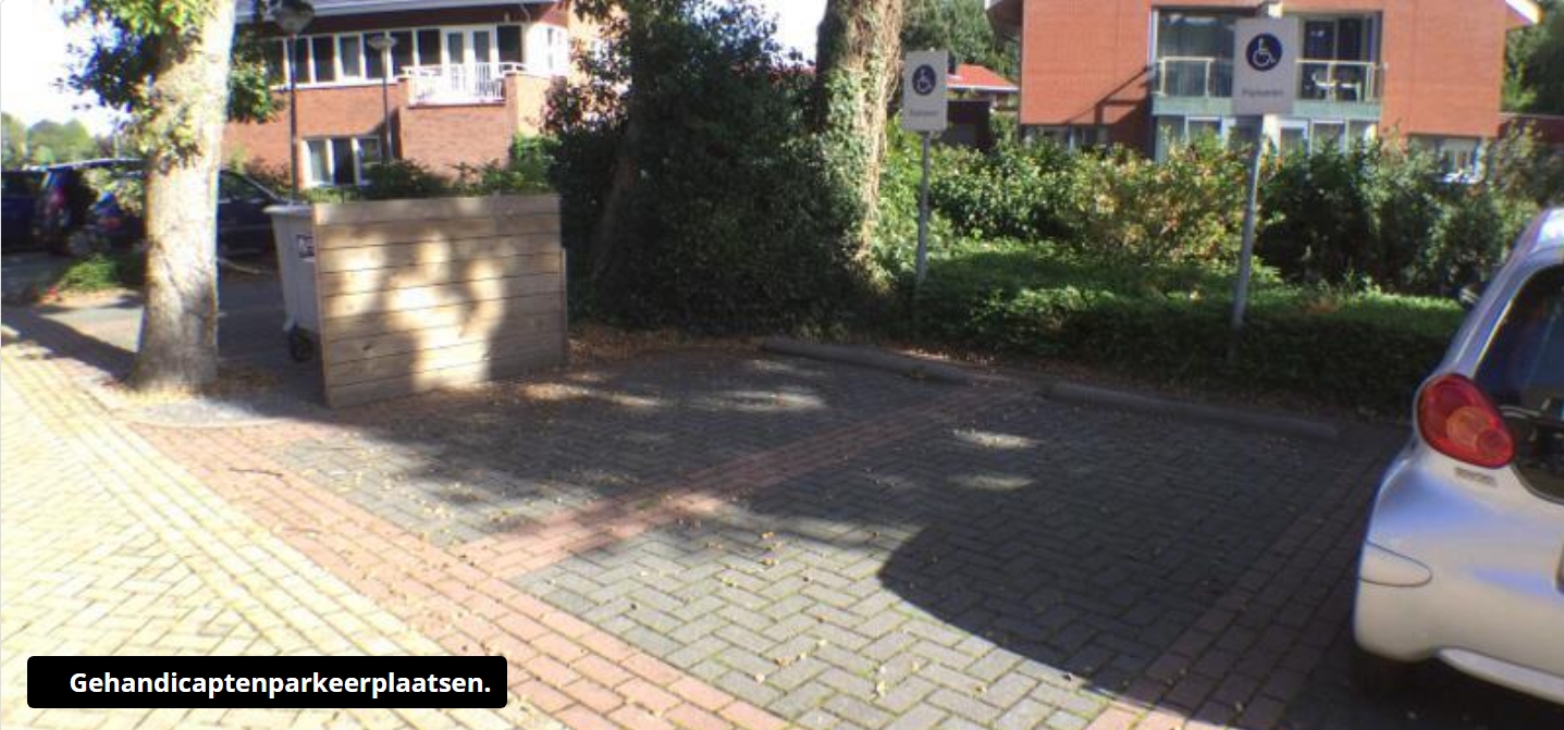 Gehandicaptenparkeerplaats de Sanderij