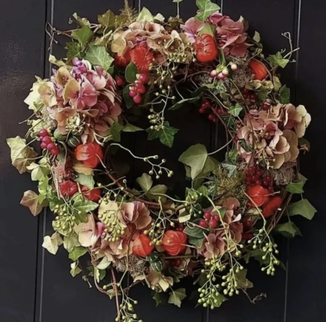 Herfstkrans maken