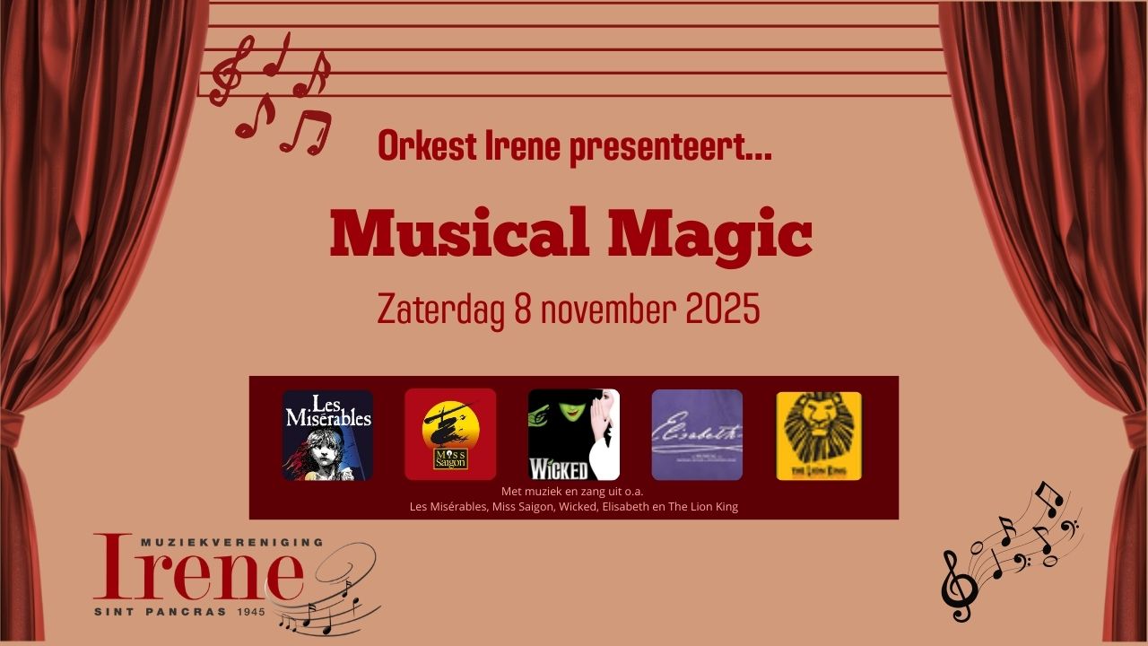 Musicalconcert door Orkest Irene en solisten