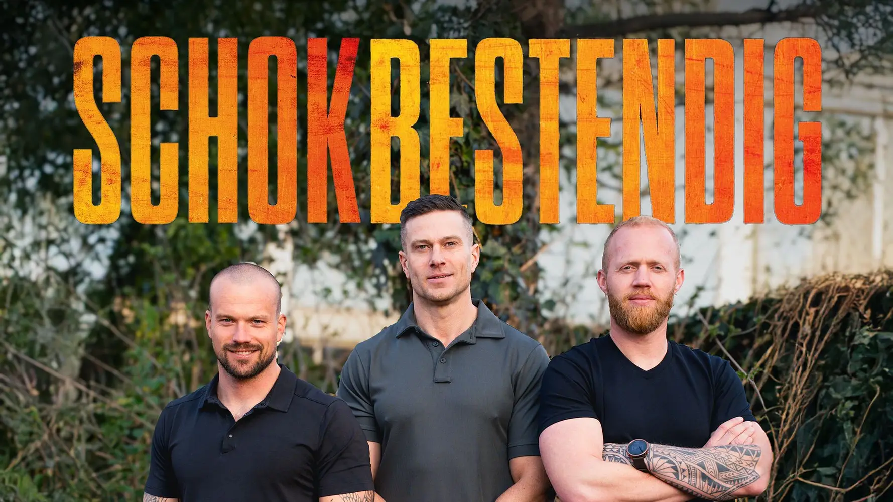 Dai Carter met Derek de Vries en Robin Imthorn