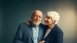 Anne Wil Blankers en Hans Croiset