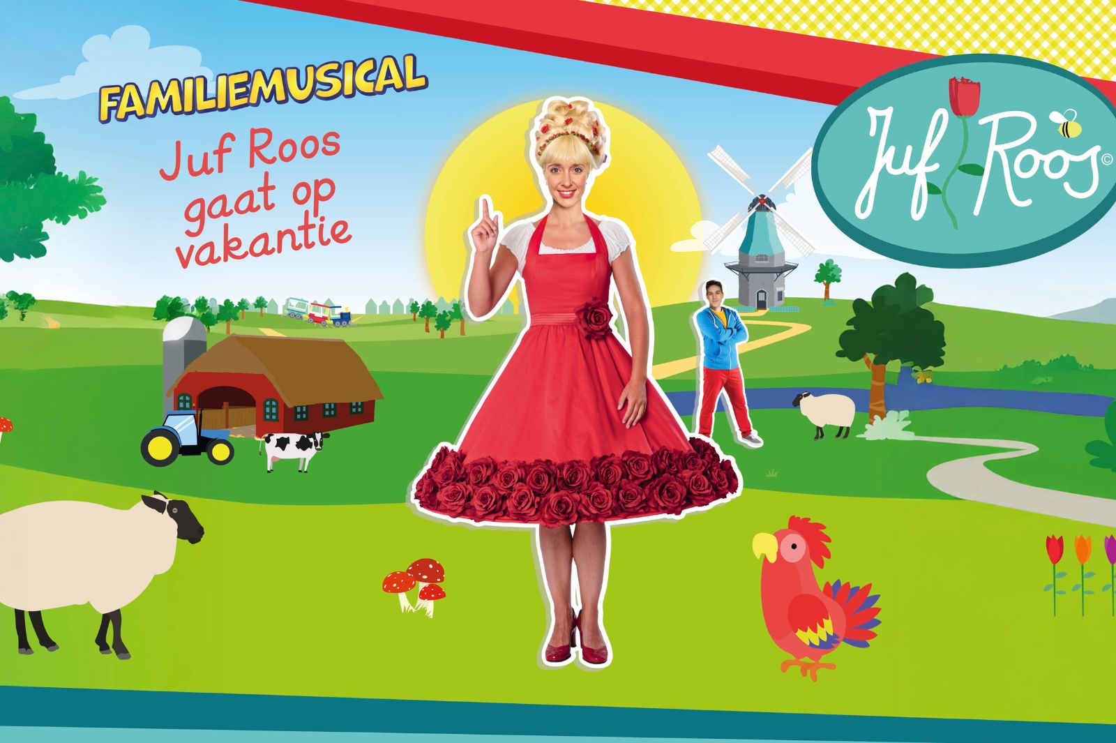 Juf Roos gaat op vakantie (2+)