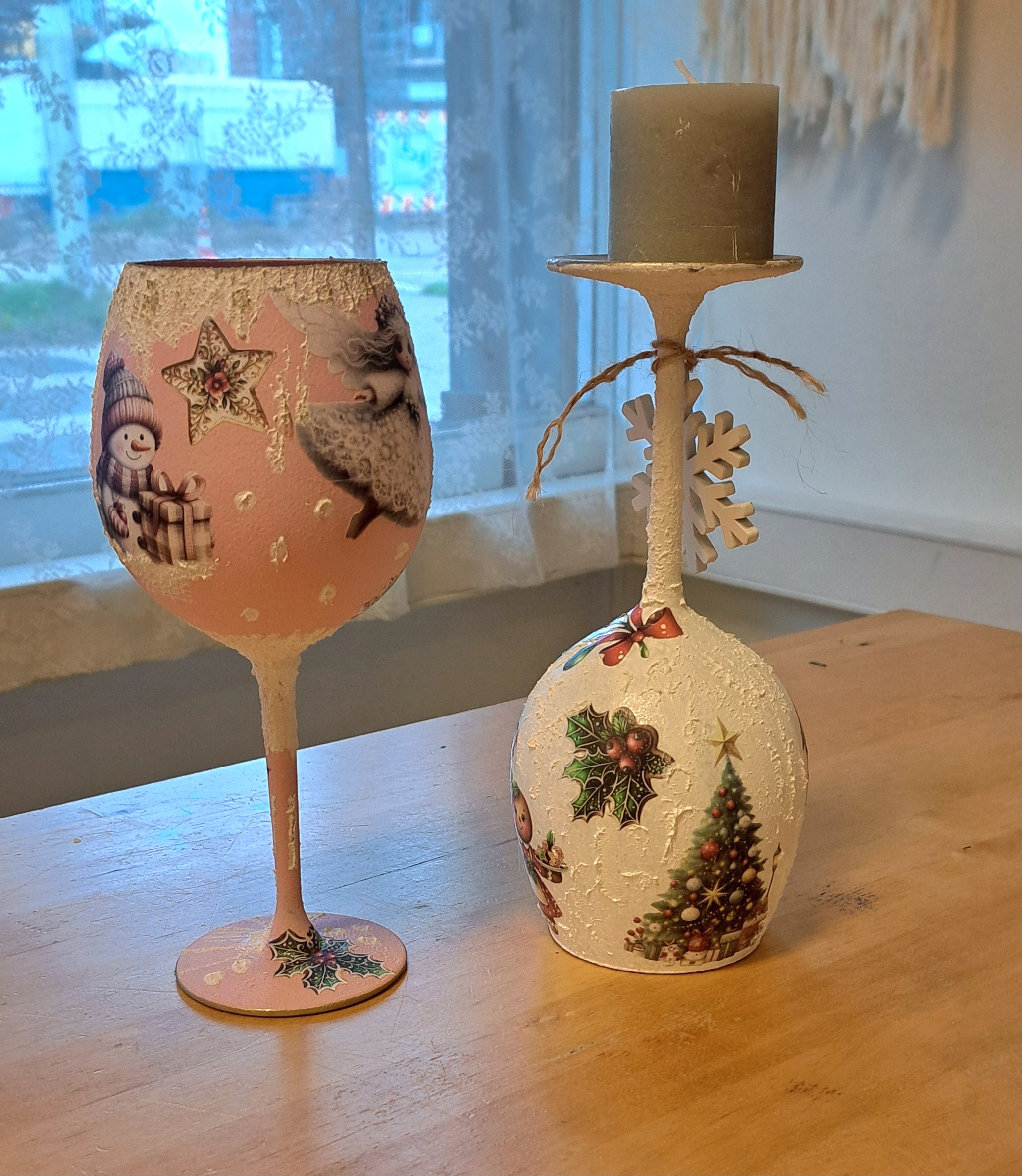 Decoupage Atelier by Tante Suus kerstworkshop