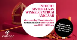 Intocht Sinterklaas Winkelcentrum Anklaar