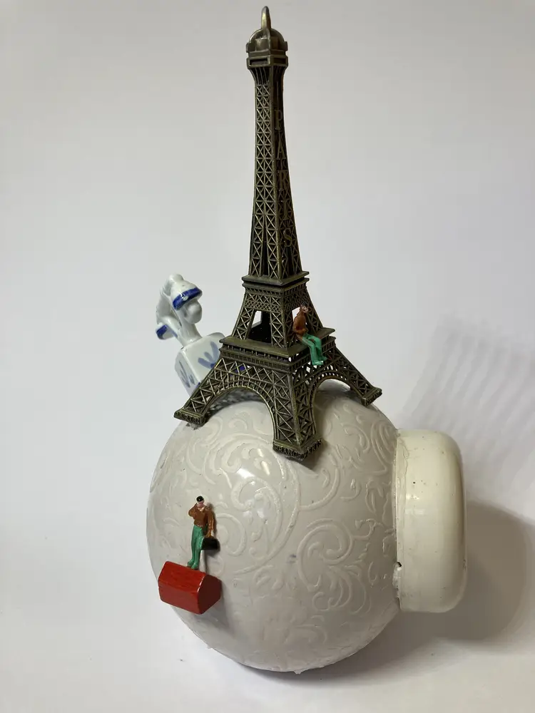 Kunst in Zuid – collages en schilderwerken