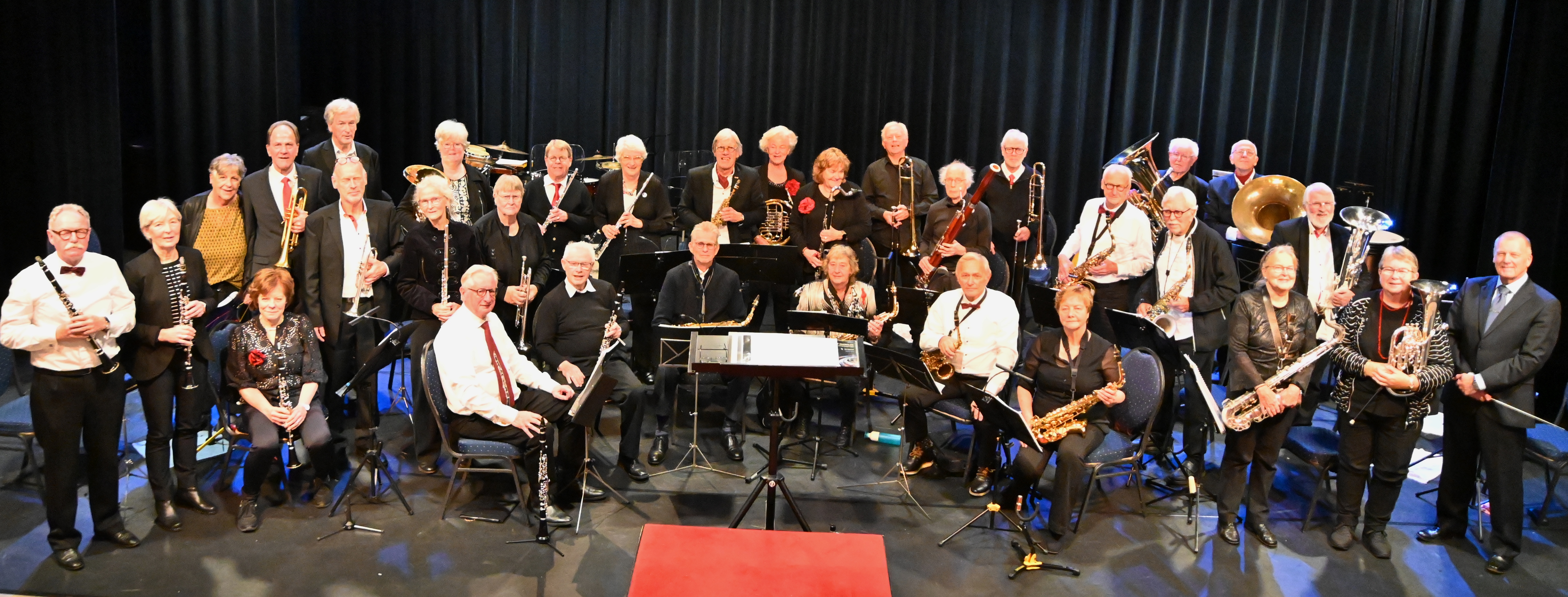 het dagorkest van muziekvereniging Emergo