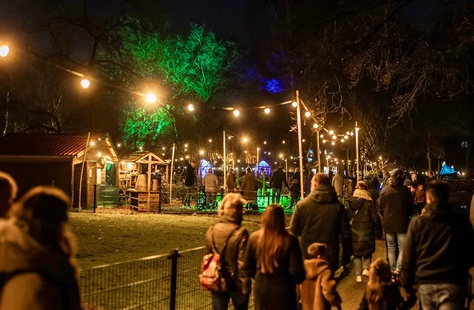 Kerstmarkt bij Speelboerderij Binky