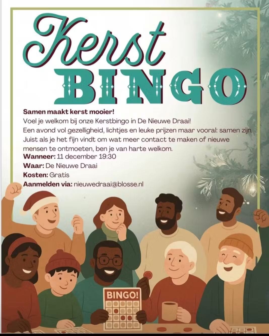 Kerstbingo De Nieuwe Draai