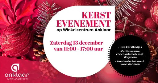 Magisch Kerstfeest in winkelcentrum Anklaar