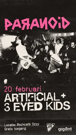 Artificial en 3 EYED KIDS in Rockcafe Ozzy