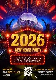 New Year’s Party bij De Babbel