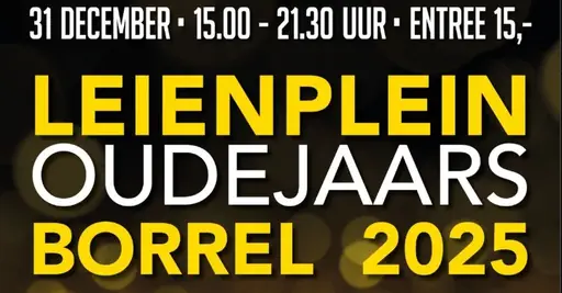 Oudejaarsborrel Leienplein