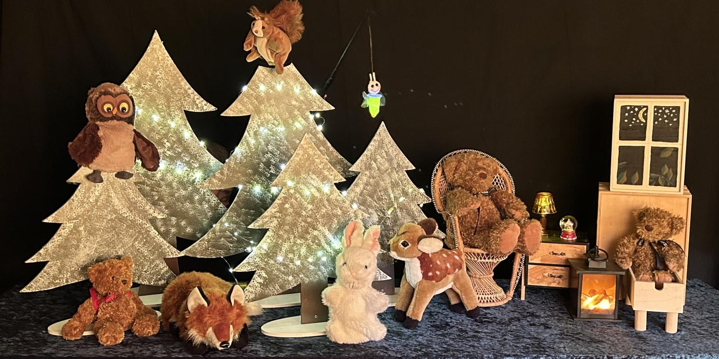 Voorleestheater van Theater Poppekus - Lichtjes in de Hoep