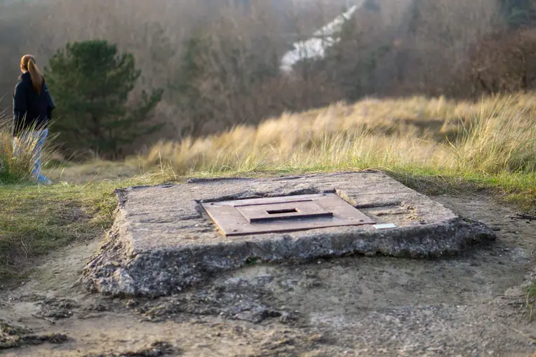 Bunker in de Amsterdamse Waterleidingduinen