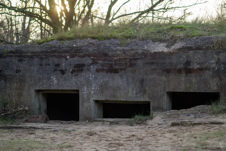 Bunker in de Amsterdamse Waterleidingduinen