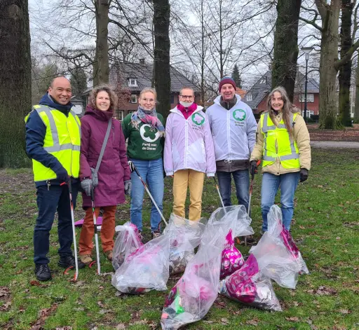 Clean up in het Oranjepark