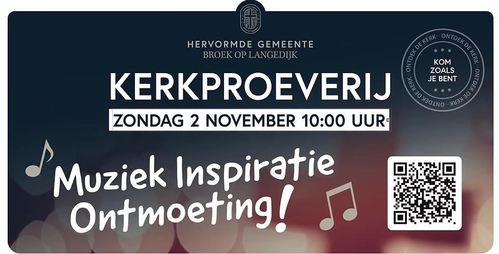Kerkproeverij | Hervormd Broek op Langedijk