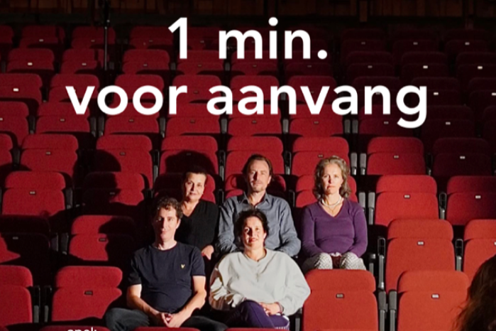 1 min. voor aanvang