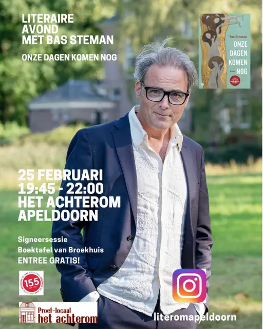 Literaire avond in Het Achterom