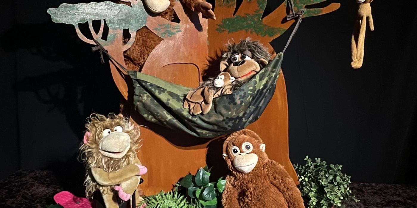 Voorleestheater Poppekus - Kleine aap