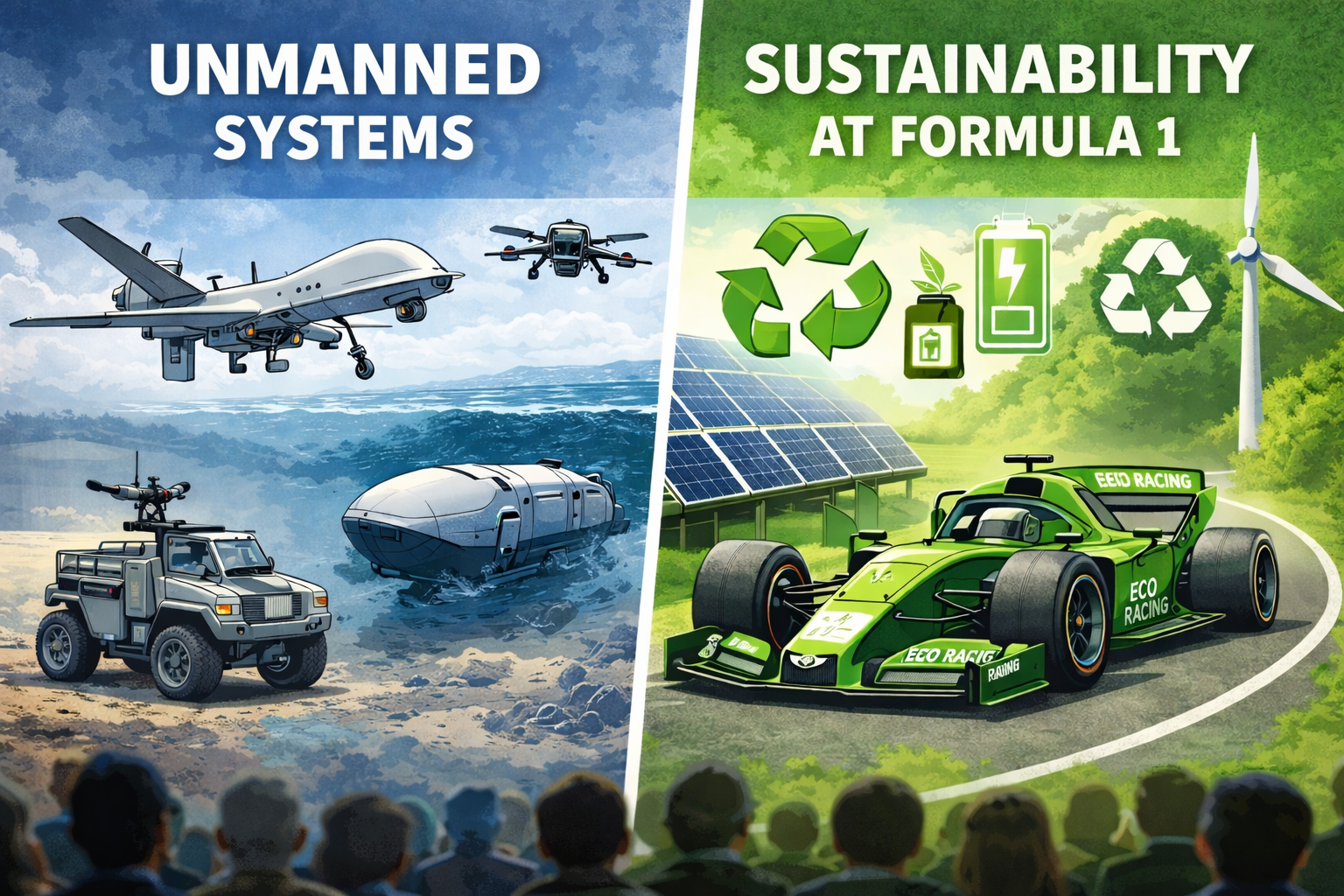 Onbemande systemen & Duurzaamheid bij Formule 1